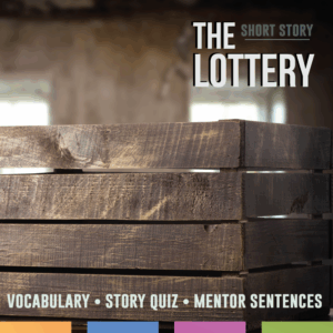 The Lottery mentor sentences and activities