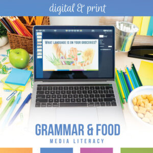 Language and food product advertising