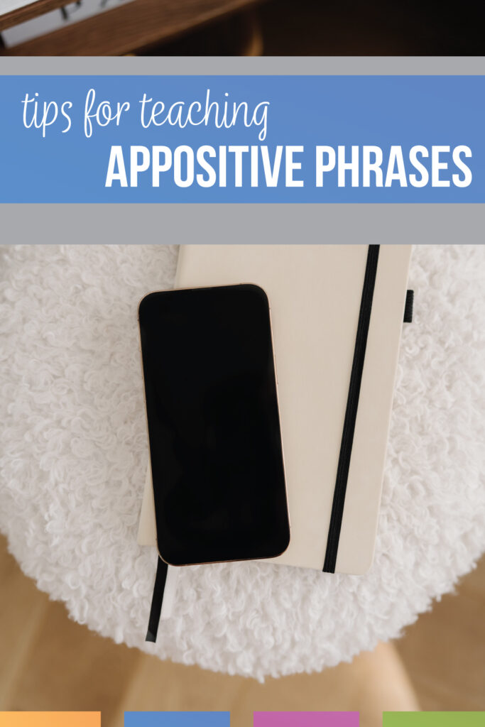 appositive phrase activities for students